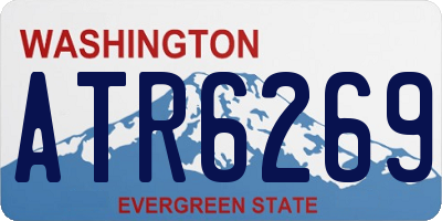 WA license plate ATR6269