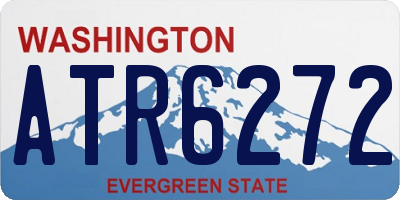WA license plate ATR6272
