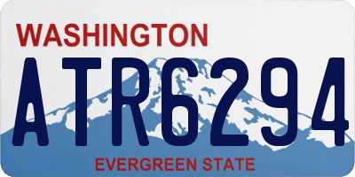 WA license plate ATR6294