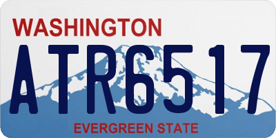 WA license plate ATR6517