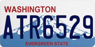 WA license plate ATR6529