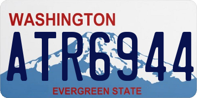 WA license plate ATR6944