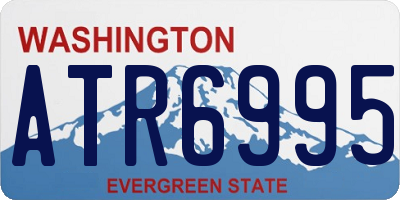 WA license plate ATR6995