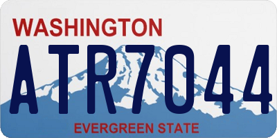 WA license plate ATR7044