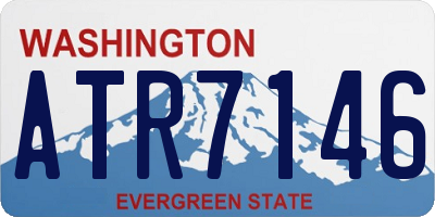 WA license plate ATR7146