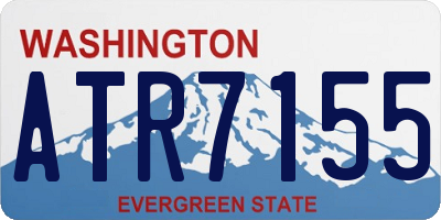 WA license plate ATR7155