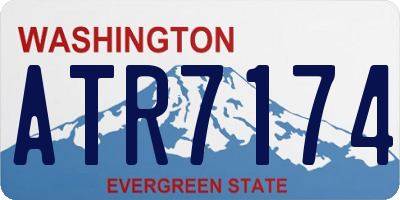 WA license plate ATR7174