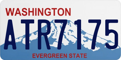 WA license plate ATR7175
