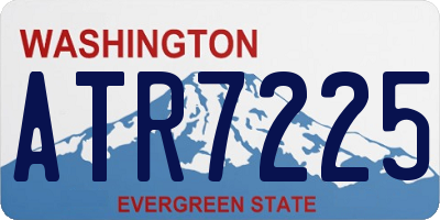 WA license plate ATR7225