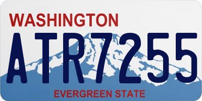 WA license plate ATR7255