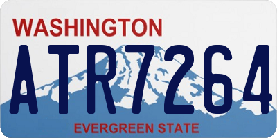 WA license plate ATR7264