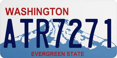 WA license plate ATR7271