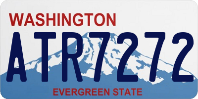 WA license plate ATR7272