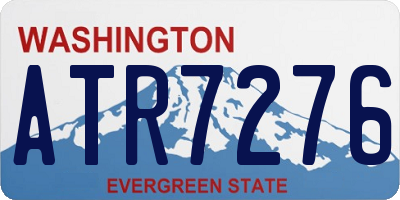 WA license plate ATR7276