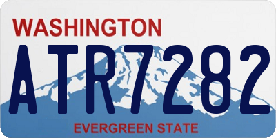 WA license plate ATR7282