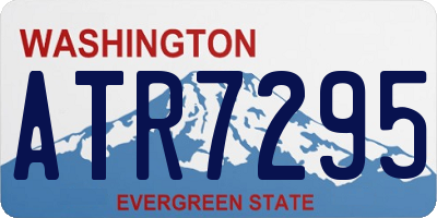 WA license plate ATR7295