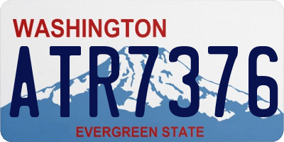 WA license plate ATR7376