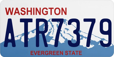 WA license plate ATR7379
