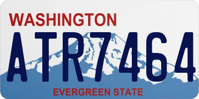 WA license plate ATR7464
