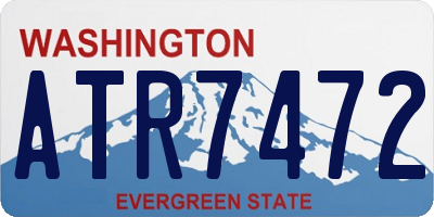 WA license plate ATR7472