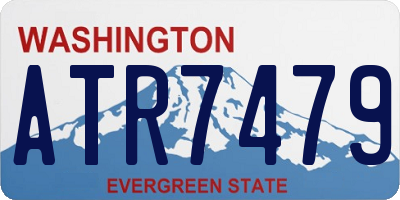 WA license plate ATR7479
