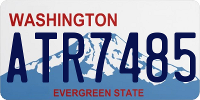 WA license plate ATR7485