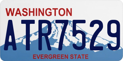 WA license plate ATR7529