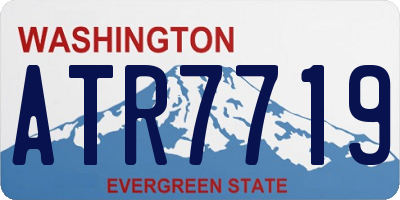 WA license plate ATR7719