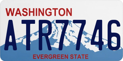 WA license plate ATR7746