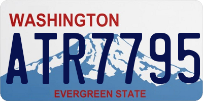WA license plate ATR7795