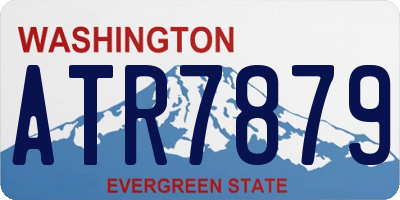 WA license plate ATR7879