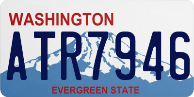 WA license plate ATR7946