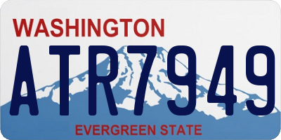 WA license plate ATR7949