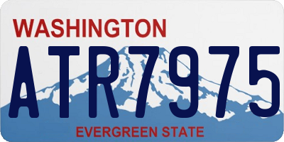 WA license plate ATR7975