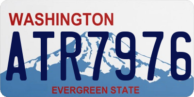 WA license plate ATR7976