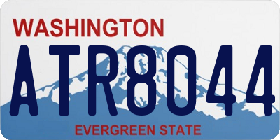 WA license plate ATR8044