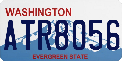 WA license plate ATR8056