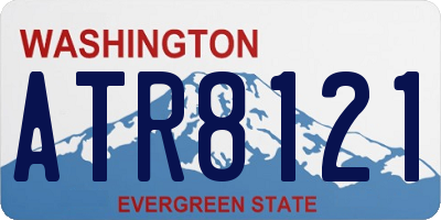 WA license plate ATR8121