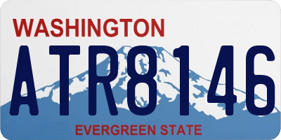 WA license plate ATR8146
