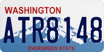 WA license plate ATR8148