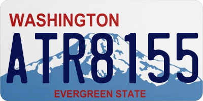 WA license plate ATR8155