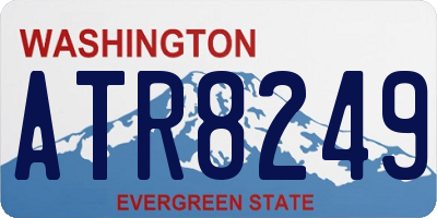 WA license plate ATR8249