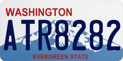 WA license plate ATR8282