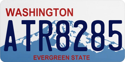 WA license plate ATR8285