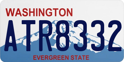 WA license plate ATR8332