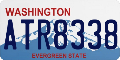 WA license plate ATR8338