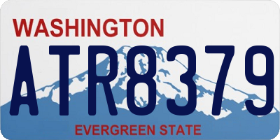 WA license plate ATR8379