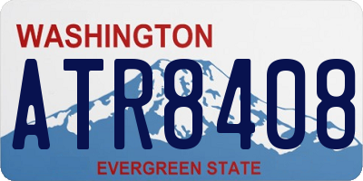 WA license plate ATR8408