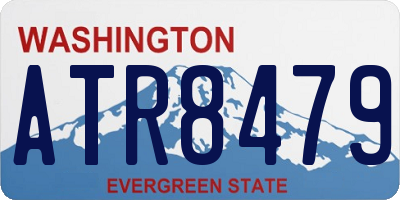 WA license plate ATR8479