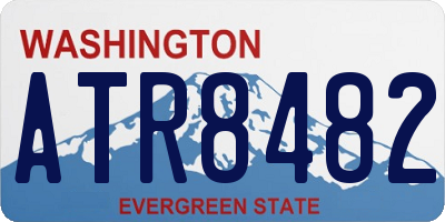 WA license plate ATR8482